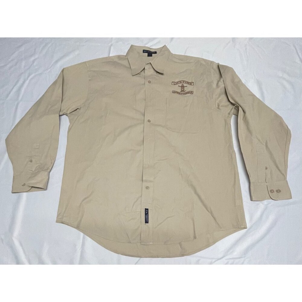 WESTERN SHIRT HOUSTON LIVESTOCK SHOW AND RODEO LIFETIME COMMITTEEMAN LARGE MENS